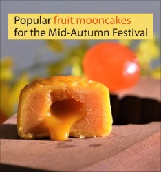 Popular fruit mooncakes for the Mid-Autumn Festival